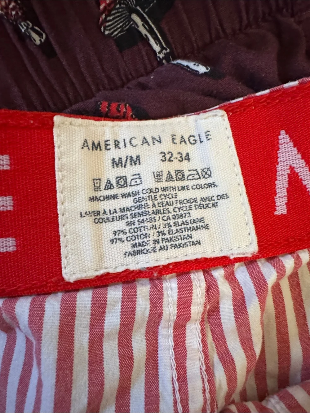 Lot of 7 pairs- American Eagle Boxers